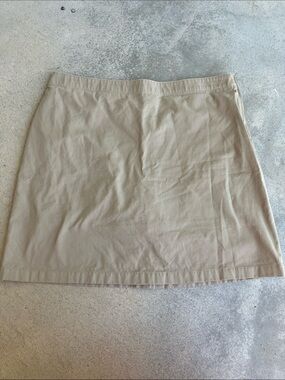 Lands' End Khaki Skort, 18W